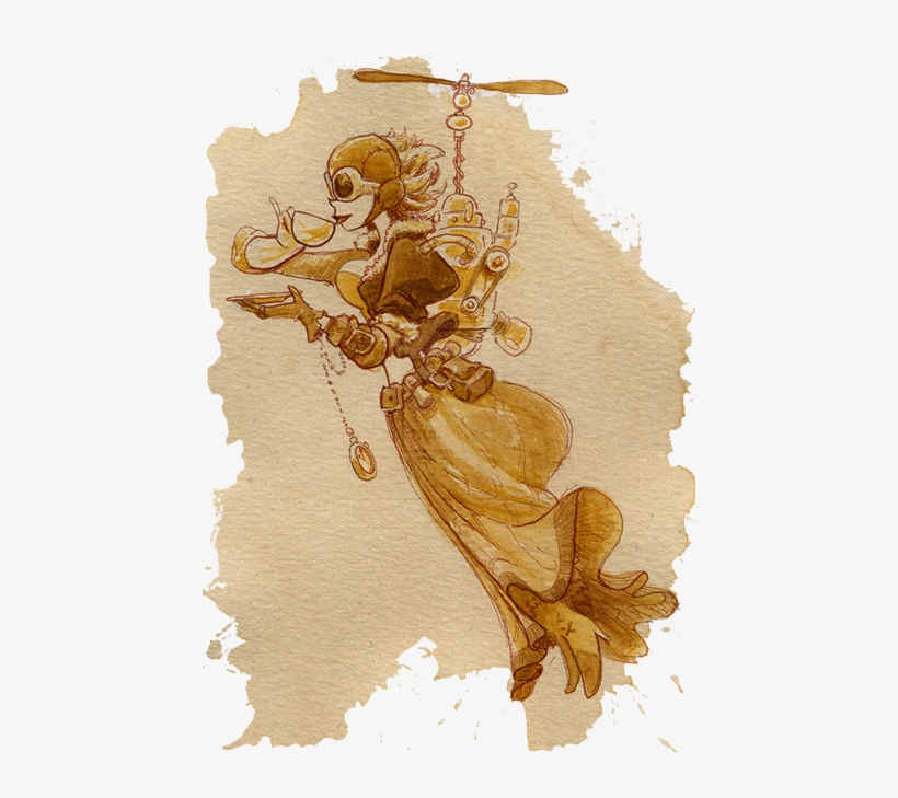 A Delicate Mash Up Of Fetchingly Attractive Young Victorian - Steampunk, transparent png #1207990