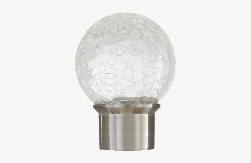 Crackle Glass Ball - Crackle Glass Finials, transparent png #1208039
