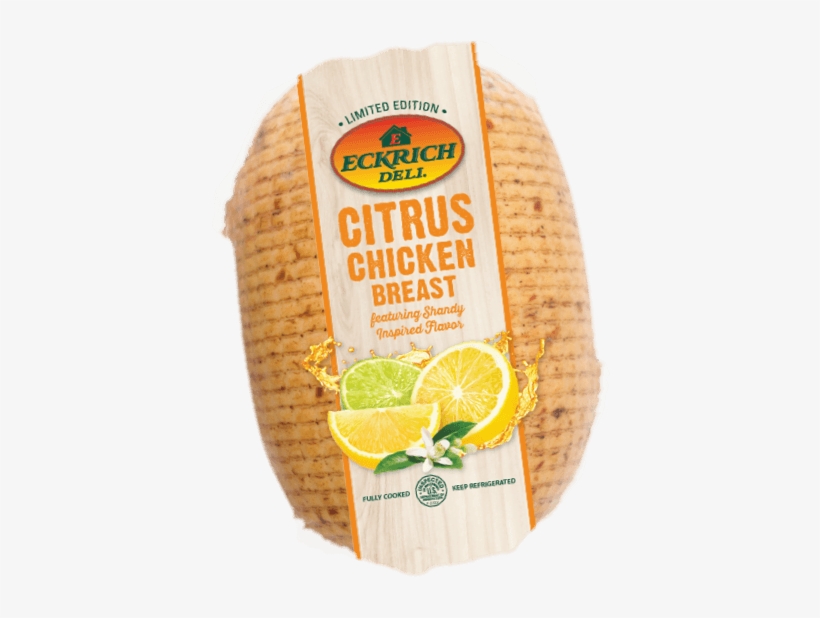 Citrus Chicken - Eckrich Deli Peppered Turkey Breast, transparent png #1208085