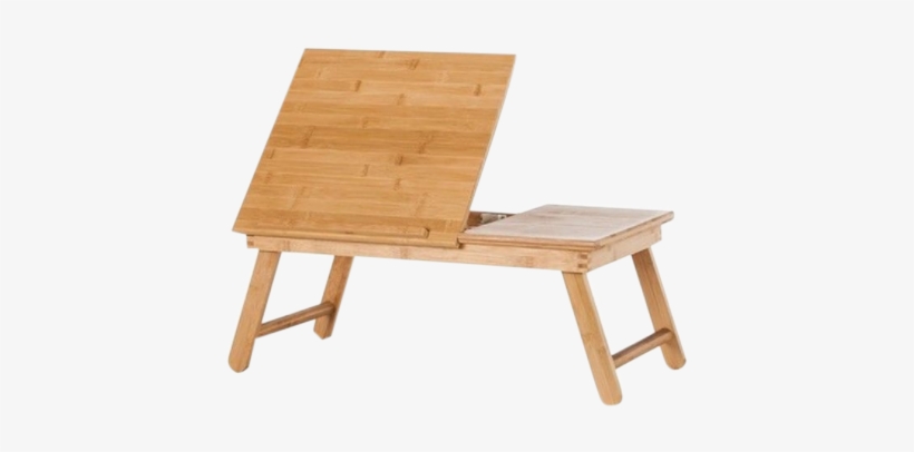 Bed Tray - Zeller 25325 Bed Tray With Reading Panel Bamboo / 55, transparent png #1208110