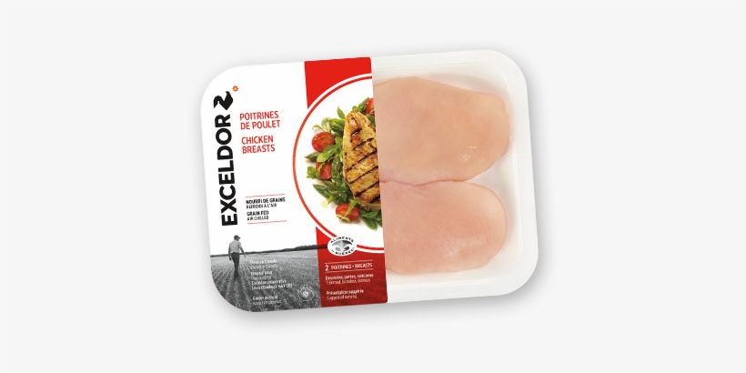 Chicken Breast - Exceldor, transparent png #1208281