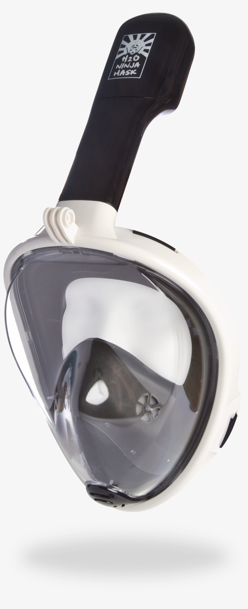 H20 Ninja Mask Full Face Snorkeling Mask - Diving Mask, transparent png #1208323