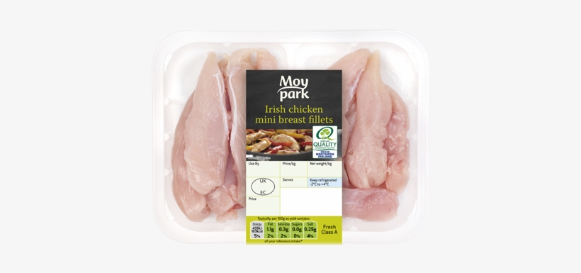 Irish Chicken Mini Breast Fillets - Moy Park, transparent png #1208370