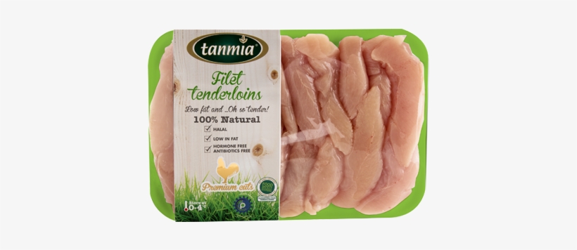 The Tenderest Part Of The Chicken Breast Cut To Short - Beef Tenderloin, transparent png #1208873