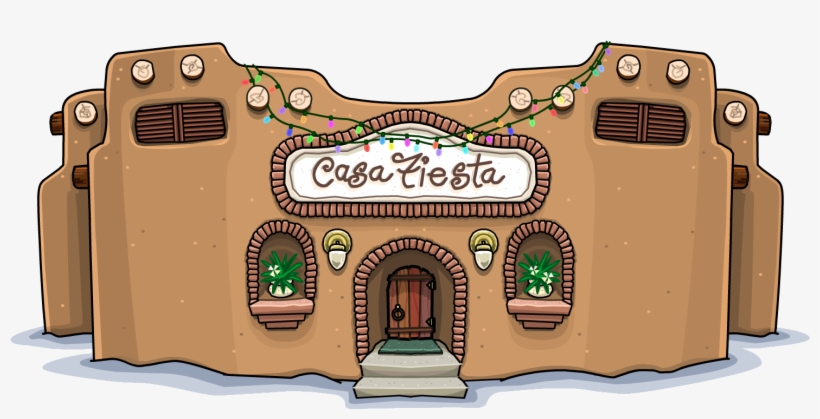 Casa Fiesta - Casa Fiesta Club Penguin, transparent png #1209022