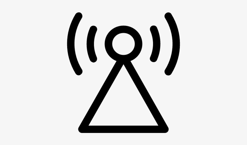 Wifi Tower Signal Vector - Wi-fi, transparent png #1210044