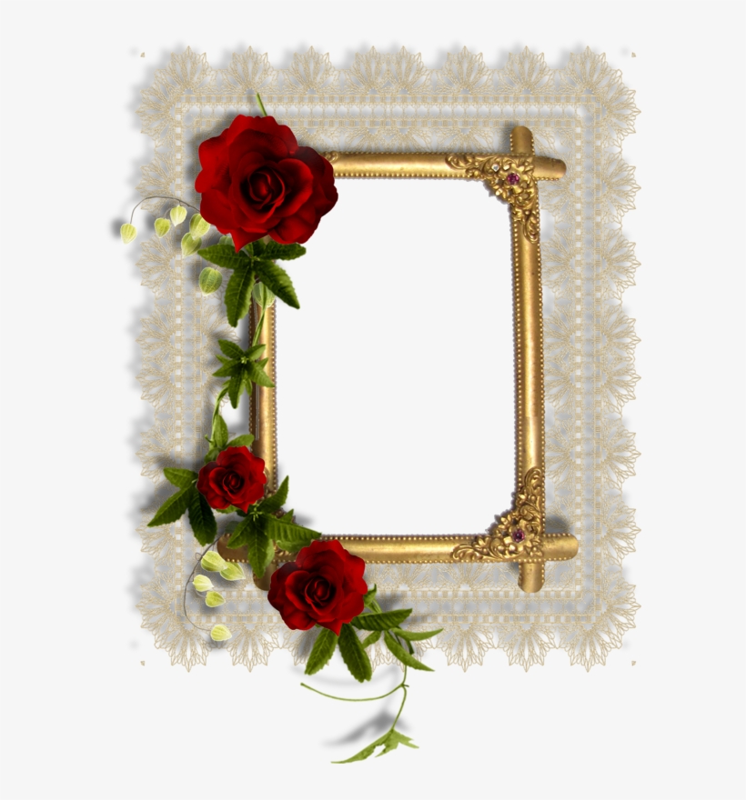 Pin By Искра Райкова On Frames - Pergamino Png Con Rosas, transparent png #1210225