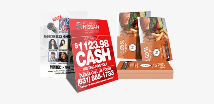 Club Flyers Printing Services Ferndale Full Color Club - Printing, transparent png #1210307