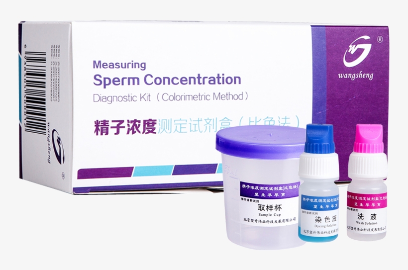 Wangsheng Sperm Vitality Test Men's Semen Test Paper - Box, transparent png #1210371