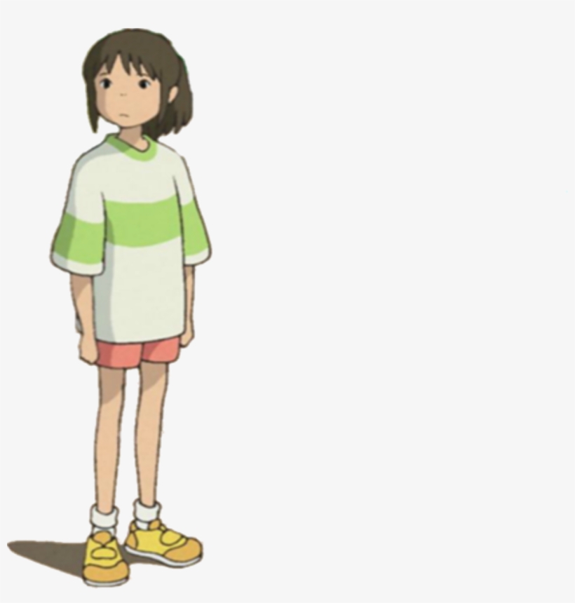 Chihiro Spiritedaway Anime Ghibli Freetoedit - Chihiro Spirited Away Transp...