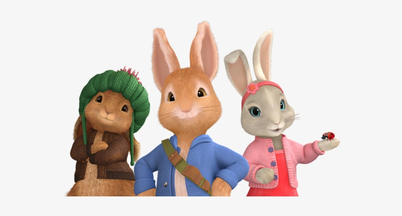 File Size - Cbeebies Peter Rabbit Characters, transparent png #1210588