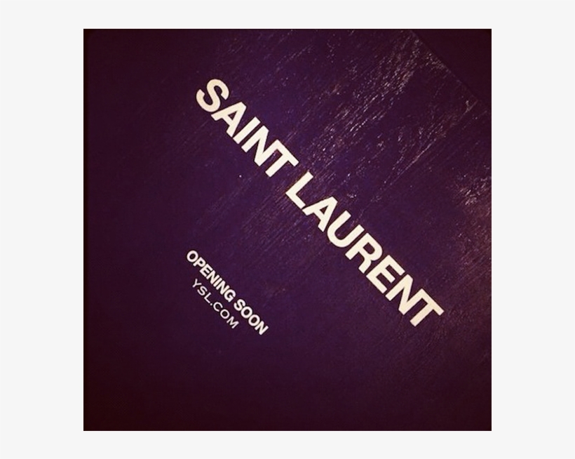 I - Old Saint Laurent Logo, transparent png #1210592
