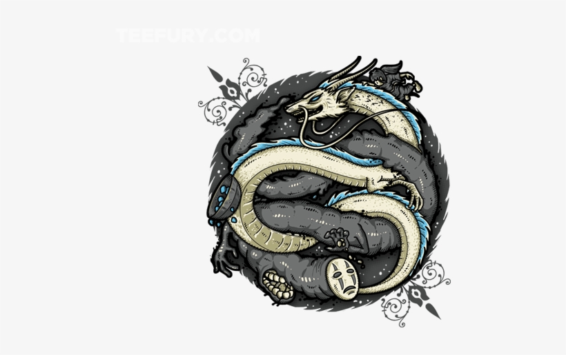 Spirited Away T-shirt For One Day Only On Teefury - Spirited Away Shirt Design, transparent png #1210613