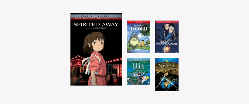 Spirited Away; Dvd; Director - Hayao Miyazaki, transparent png #1210853