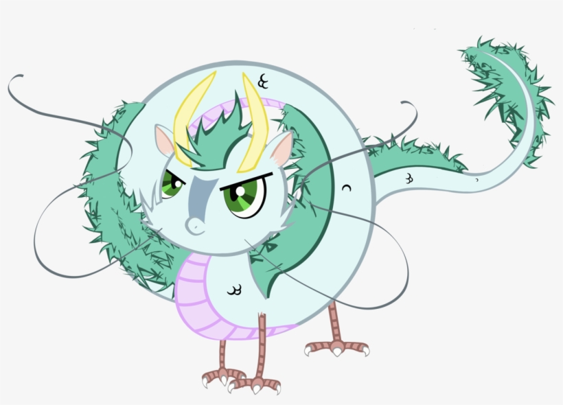 Toonfreak, Haku, Safe, Solo, Spirited Away, Style Emulation - My Little Pony Haku Dragon, transparent png #1210941