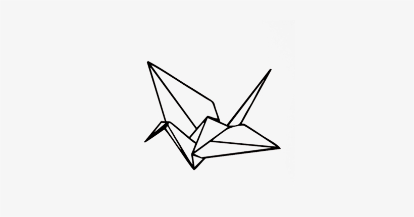 Cor Do Fundo - Kranich Origami Bild, transparent png #1211065