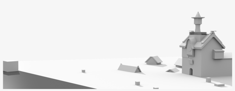Initial/current Progress On Spirited Away Concept For - Monochrome, transparent png #1211221