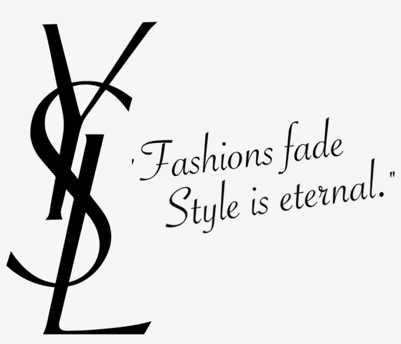 Get The Look - Logo Ysl, transparent png #1211381
