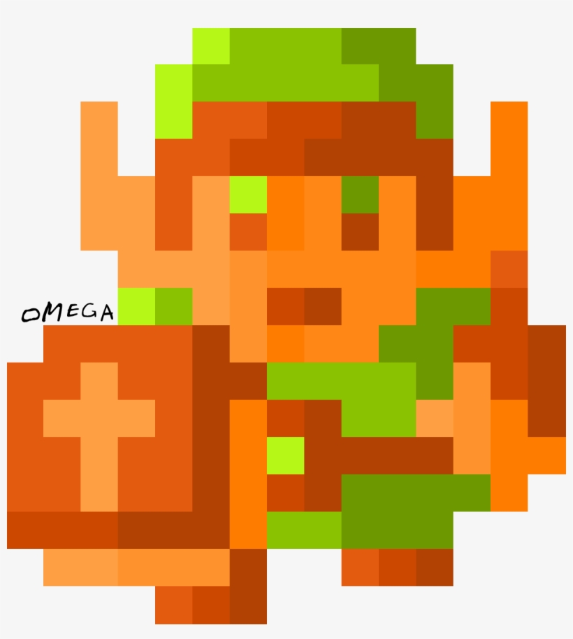 8 Bit Cinema - Link Zelda 8 Bit, transparent png #1211648
