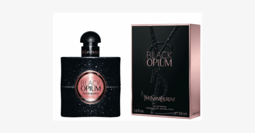 Ysl-black Opium Eau De Parfum 50 Ml - Yves Saint Laurent Black Opium Edp 50ml Eau De Parfum, transparent png #1211692