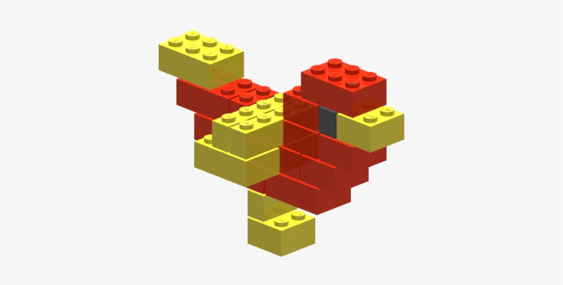 Building Legos Graphic Transparent Huge Freebie - Lego Bird Easy, transparent png #1211770