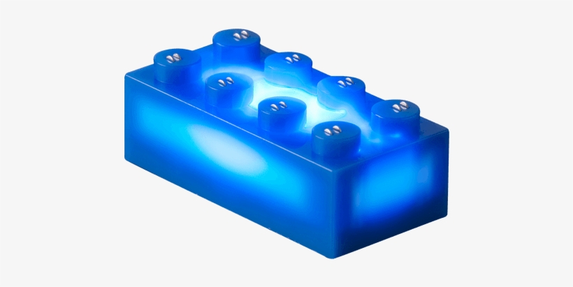 Regular Blue 2×4 Light Stax Brick - Light Stax Illuminated Blocks Classic Set (36 Pieces), transparent png #1211859