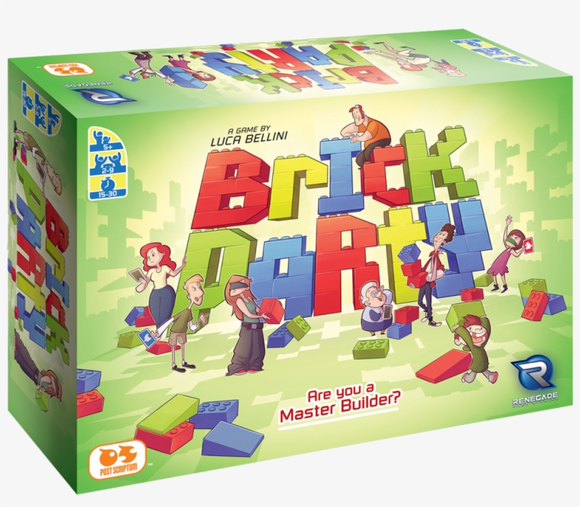 Brickparty 3dbox, transparent png #1212025