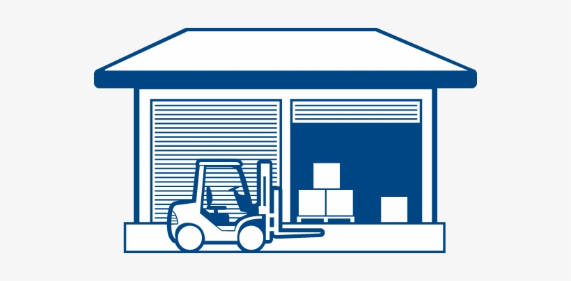 Icon-warehouse - Distribution Warehouse Icon, transparent png #1212103