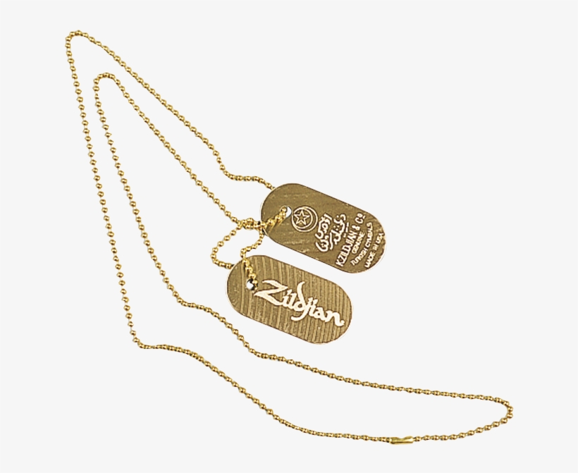 Zildjian Dog Tags Necklace, transparent png #1212397