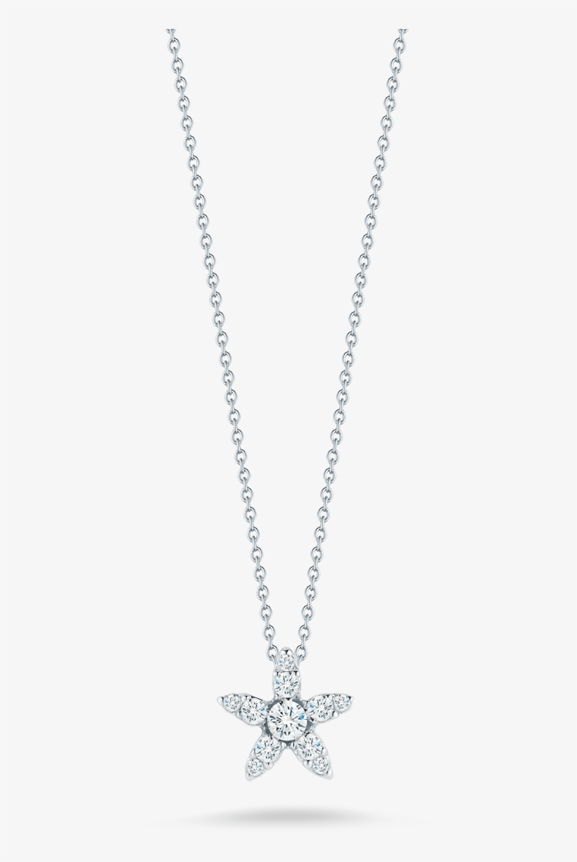 Roberto Coin Tiny Treasures 18k White Gold Star - Locket, transparent png #1212525