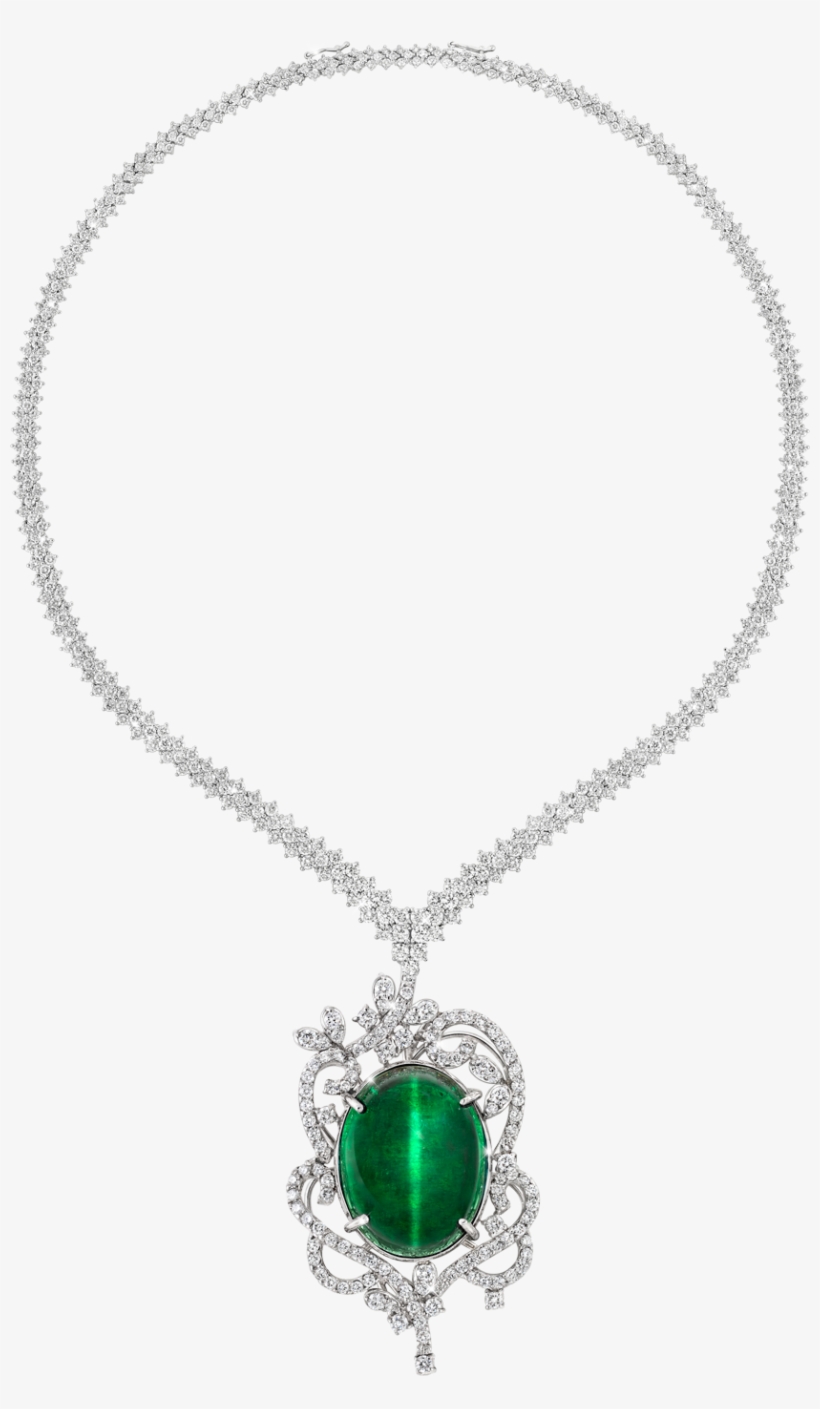 Emerald - Cat's Eye Pendant, transparent png #1212834