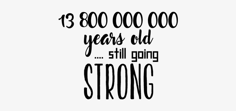 All Particles You Are Made Of Were Produced At The - Unterrichtender Tabellenart-wortkunstaufkleber Rechteckiger, transparent png #1213000