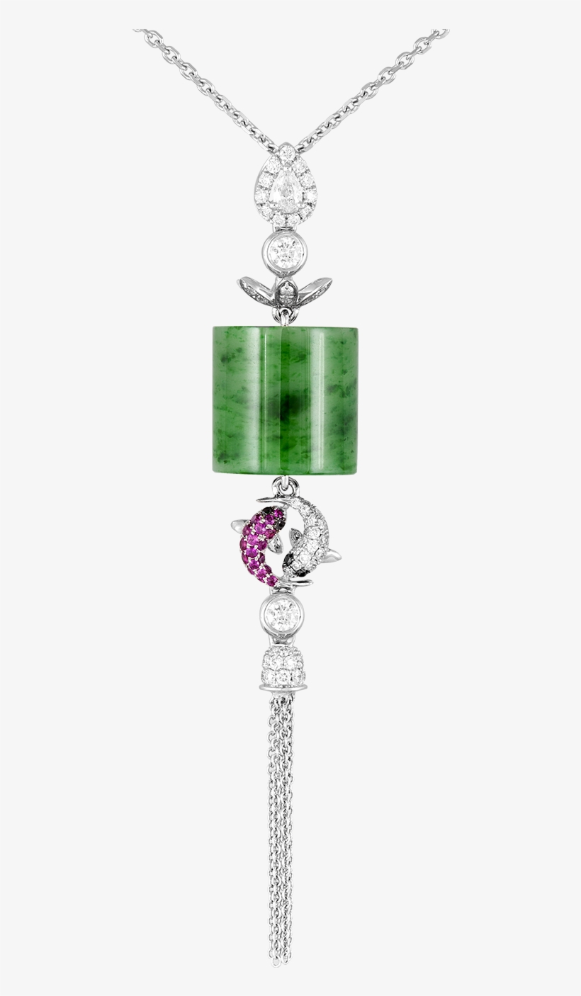 Pisceans Jadeite Ruby Diamond Pendant - Jewelry And Jewels, transparent png #1213023