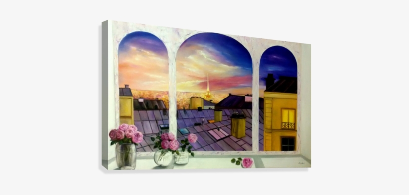 Life Is Beautiful Canvas Print - Painting, transparent png #1213134