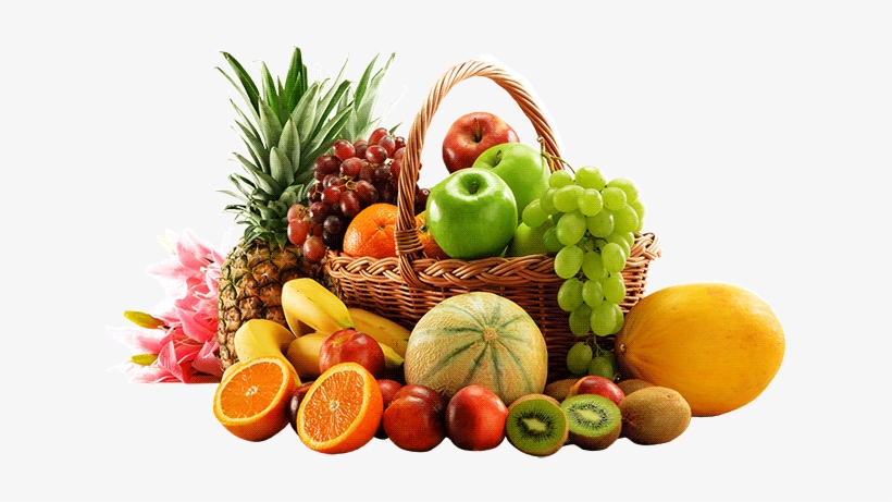 Cesta De Frutas Em Png - Basket Of Fruit Png, transparent png #1213313