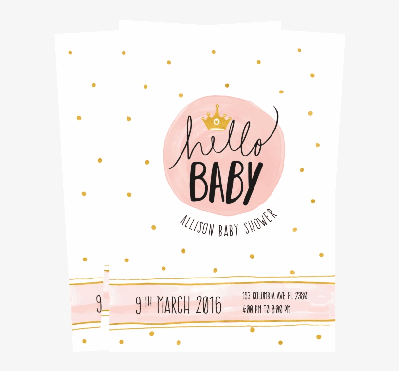 Texto Del Subtítulo Del Bautizo - Baby Shower Guest Book [book], transparent png #1213588