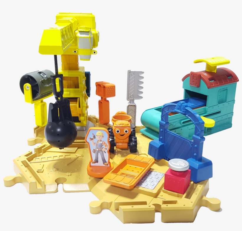 Bob The Builder™ Mash & Mold Sandpit Playset Dmm55 - Bob The Builder Mash And Mold Construction Site, transparent png #1213648