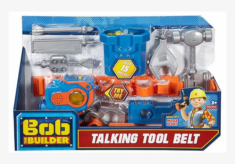 Fisher Price Bob The Builder Talking Tool Belt, transparent png #1213776