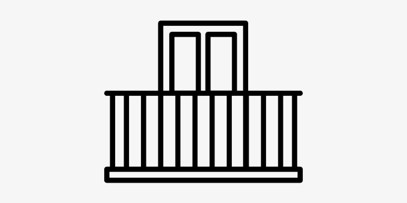 Balcony Vector - Balcon Png, transparent png #1214023