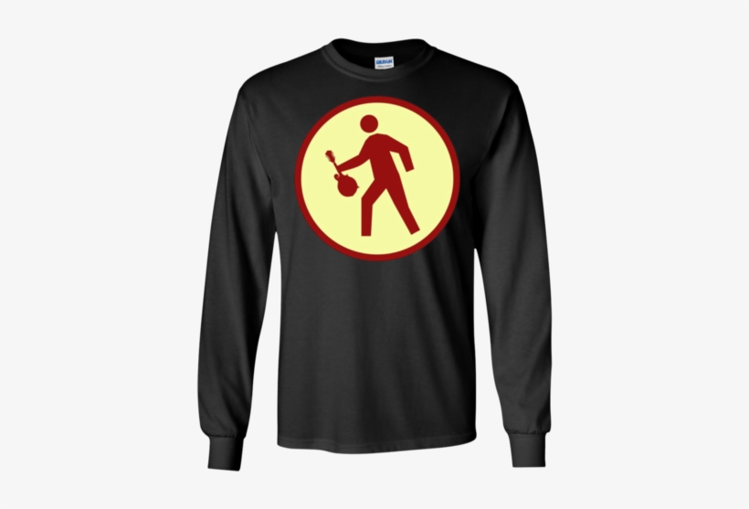 Bluegrass Mandolin Player Crossing T-shirt / Tshirt - Shirt, transparent png #1214274