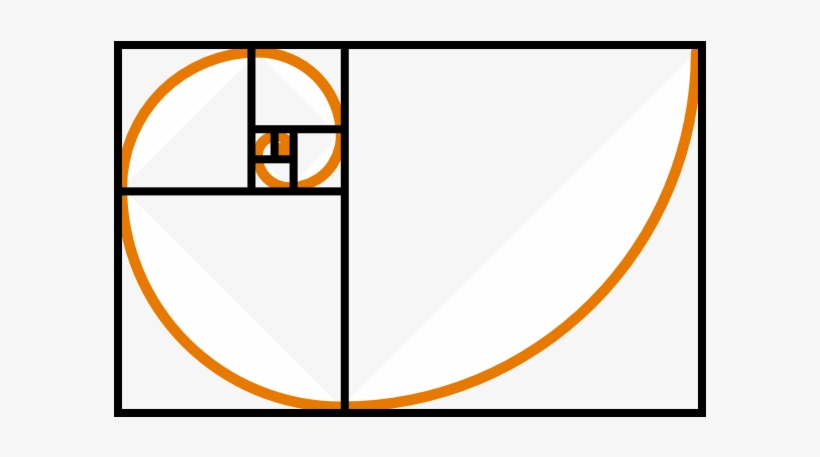 Fibonacci Spiral Red Vector, transparent png #1214281