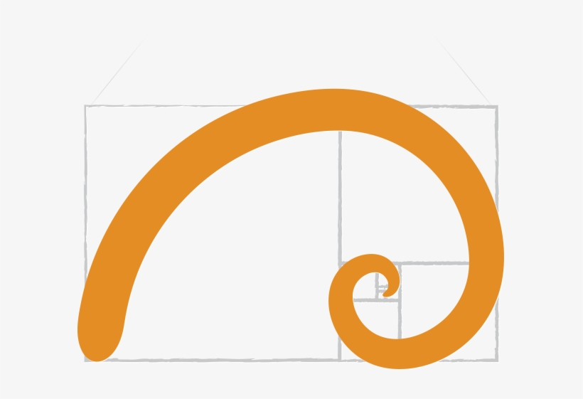 Golden Spiral Diagram - Primary School, transparent png #1214340