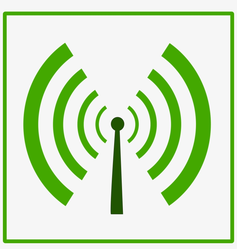 This Free Icons Png Design Of Eco Green Wifi Pollution, transparent png #1214434