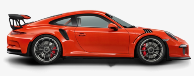 Porsche 911 Gt3 Rs - Porsche 991 Gt3 Rs Drwing, transparent png #1214633