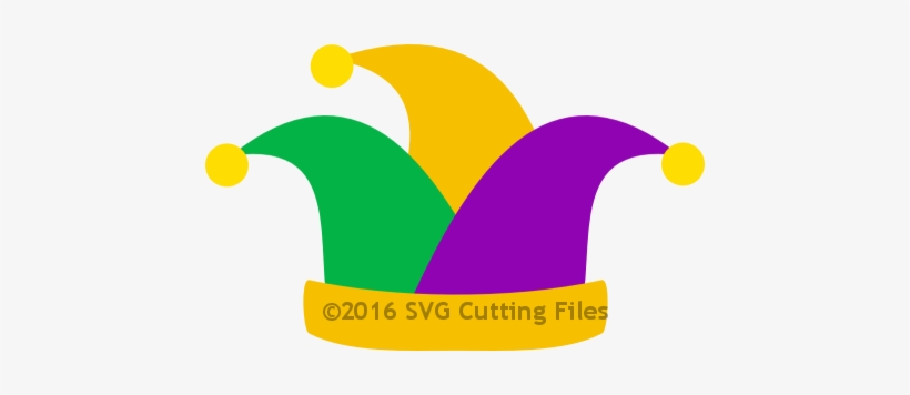 #pp-2963 Mardi Gras Jester Hat - Mardi Gras Hat Svg, transparent png #1214760