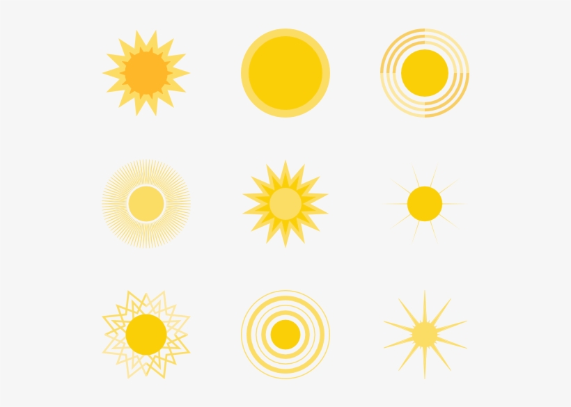 Sun Icon Set - Eclipse Vector, transparent png #1215515