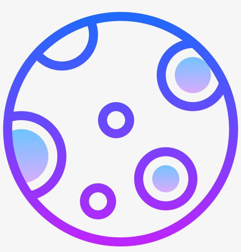 Full Moon Icon - Circle, transparent png #1215555