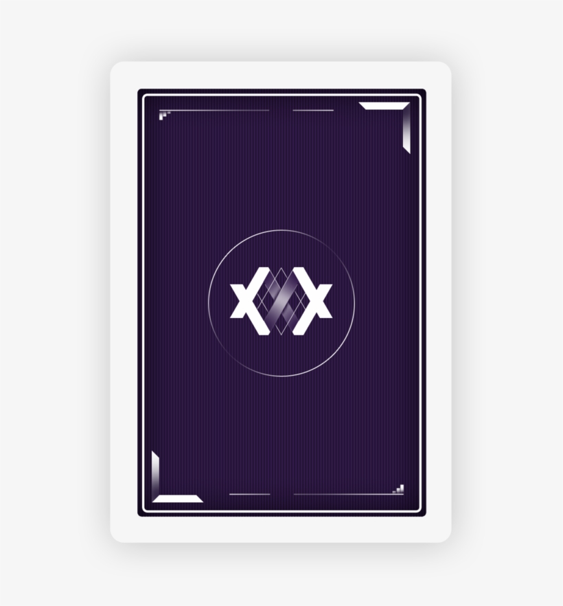 Playing Card Back Png - Emblem, transparent png #1215579