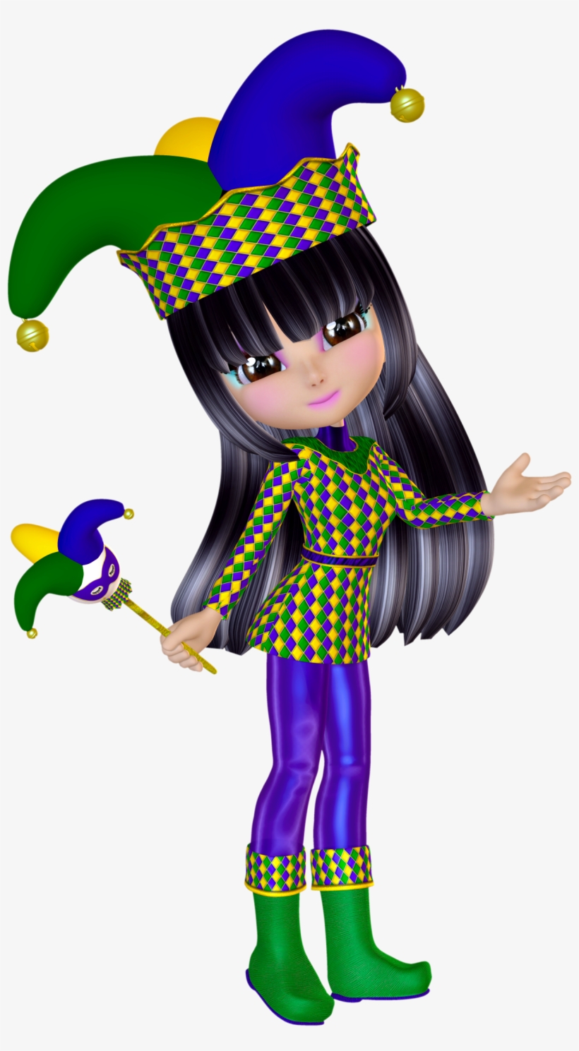 Poser Tubes Jester - Jester Clipart Png, transparent png #1215983