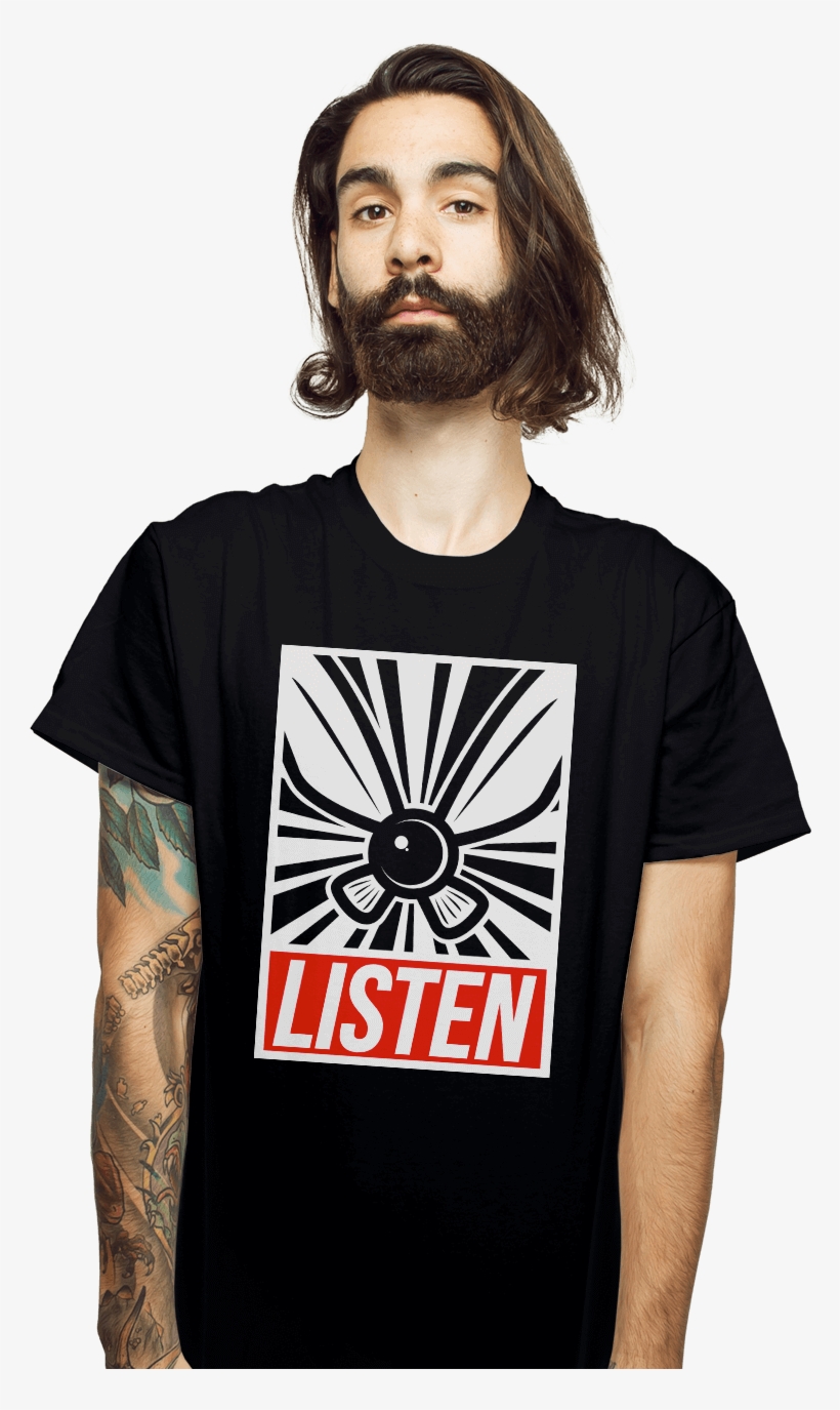 Listen And Obey - Return Of The Hero Shirt, transparent png #1216190